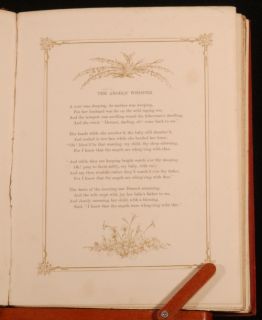1860 Poetry Favourite Modern Ballads Engraved Illus