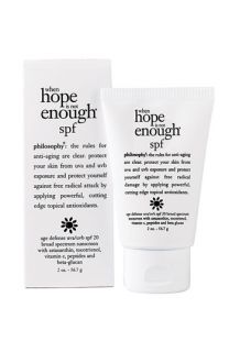 philosophy when hope is not enough spf 20