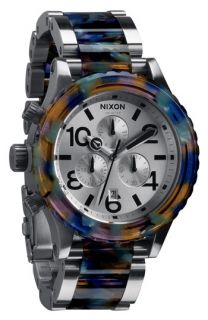 Nixon The 42 20 Chrono Watercolor Bracelet Watch