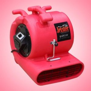  Mover Blower by Drycor HP 2900 CFM Floor drying fan Carpet Dryer RED