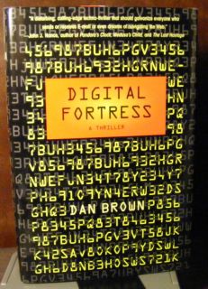 Digital Fortress Dan Brown 98 HC DJ 1st Signed Ed 031218087X