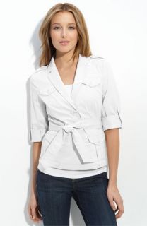 Caslon® Roll Sleeve Jacket