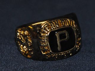 1991 Pittsburgh Pirates Championship Ring Size 8