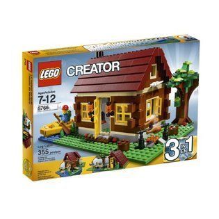 New Factory SEALED Lego Creator 5766 Log Cabin House 3in1 Kayak BBQ