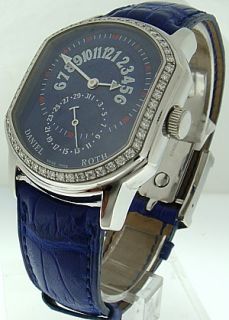 Daniel Roth Ref 807 L 10 Stainless Steel Automatic Blue Sector No