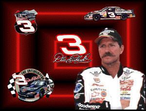 NASCAR Dale Earnhardt 3 Mouse Pad Bar Coaster Trivet