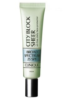 Clinique City Block Sheer Oil Free Daily Face Protector Broad Spectrum SPF 25