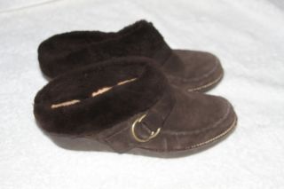 Daniblack wedges Shoes Mules Clogs brown Size 7 5