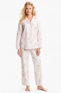 Lauren Ralph Lauren Sleepwear Pattern Brushed Twill Pajamas