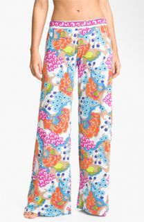 Trina Turk Cherry Blossoms Cover Up Pants