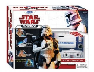 UNCLE MILTON STAR WARS SCIENCE OPTICAL COMMAND UNIT PROJECTOR