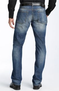 Versace Collection Straight Leg Jeans (Medium Blue Wash)