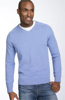 1901 V Neck Cotton & Cashmere Sweater