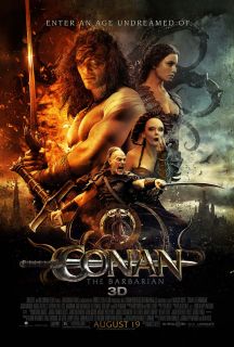 Conan The Barbarian Movie Poster Original Final 27x40