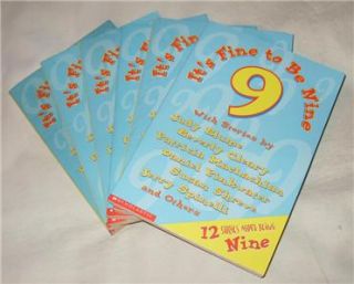 guided reading set of 6 it s fine to be nine