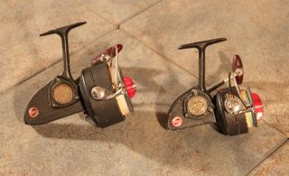 DAM Quick Reels 441N & 221 HIGH SPEED   Lot of 2 Vintage Spinning