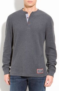 Brooks Brothers Waffle Knit Henley