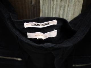 Damir DOMA Dual Layer Shorts 07 Black Rick Owens Silent 50