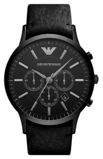 Emporio Armani Classic Large Round Chronograph Watch