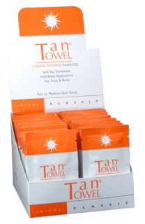 TanTowel® Half Body Application   Classic (50 Pack)