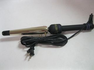Hot Tools HTG1852 Grande Tapered Curling Iron Gold Black 3 4 to 1 1 4