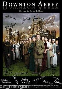   Abbey full cast signed poster SEASON 2 PP autograph Dan Stevens more