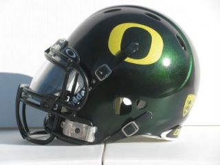  Oregon Ducks Pro Combat Football Helmet Volt with Visor