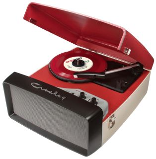 CR6010A re Crosley Collegiate Turntable Record Player 3 Speed USB 2 PC