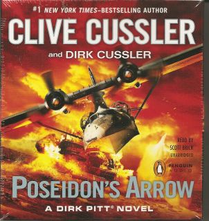 Poseidons Arrow by Clive Cussler Dirk Cussler Audio 11 CD Unabridged
