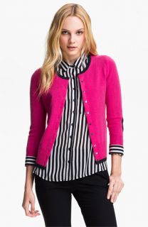 Only Mine Elbow Patch Cashmere Cardigan (Petite)
