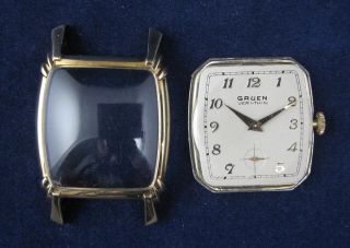 Vintage Gruen 1955 Veri Thin Daryll Wristwatch 10K YGF Restored to New