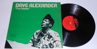 Dave Alexander The Rattler RARE Piano Blues LP on Arhoolie Original