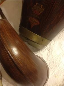  Edison Fireside Phonograph with Wood Cygnet Horn  Listen & Watch Now