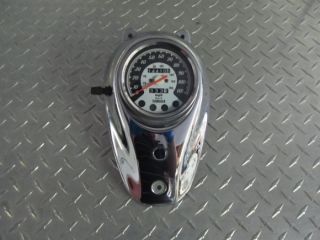 Yamaha XVS650 V Star Custom Speedometer Gauge Clocks Instruments 2001