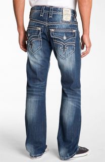 Rock Revival Gary Straight Leg Jeans (Vintage Blue Wash)