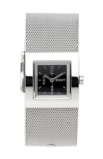 DKNY Large Square Mesh Watch