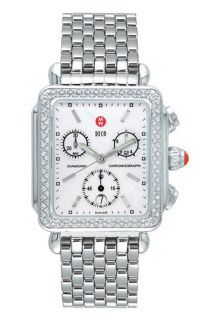 Michele Deco Diamond Bracelet Watch