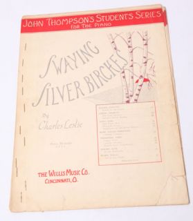 John Thompsons Students Series for Piano Music Sheet