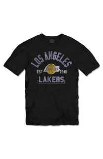 Banner 47 Los Angeles Lakers Graphic Crewneck T Shirt (Men)