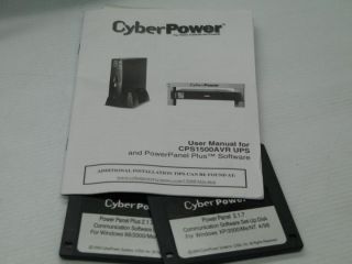 CyberPower 1500AVR UPS Guaranteed Uninterruptible Power Supply