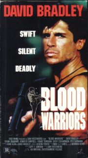  VHS Blood Warriors David Bradley