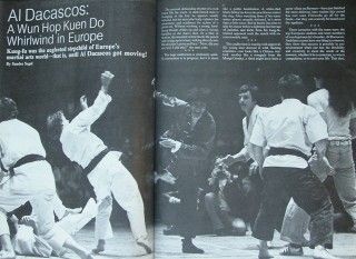  Kung Fu Magazine James Hydrick Al Dacascos Karate Martial Arts