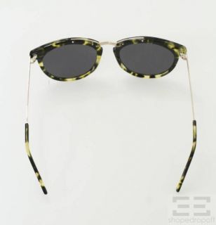 Cynthia Rowley Green Tortoise Frame Sunglasses CR0391