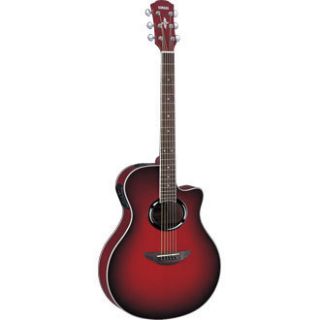 Yamaha APX500II Dark Red Burst Acoustic Electric Guitar
