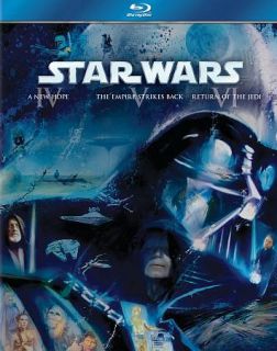 Star Wars Trilogy Episodes IV VI Blu ray Disc 2011 3 Disc Set Boxed
