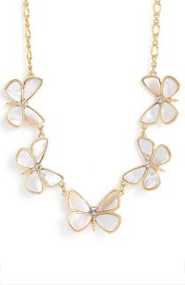 kate spade new york papillon pearls short necklace