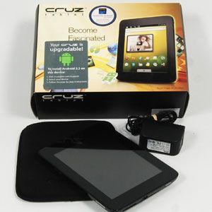 As Is Parts Velocity Micro Cruz T301 2GB Wi Fi 7in Black Tablet Media