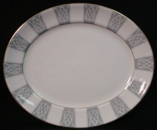 Burgess Leigh China Regency Oval Meat Serving Platter