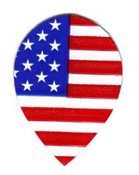 the best dart flights 5 american flag teardrop sets amerithon flights