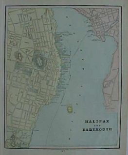 plan of halifax and dartmouth nova scotia with similar detail